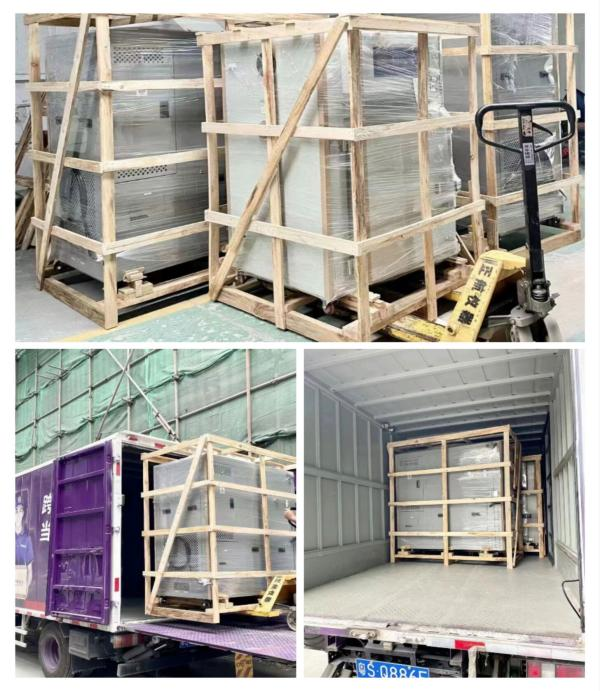 2臺恒溫恒濕試驗箱， ?1臺高溫老化試驗箱， 發貨貴州軍工企